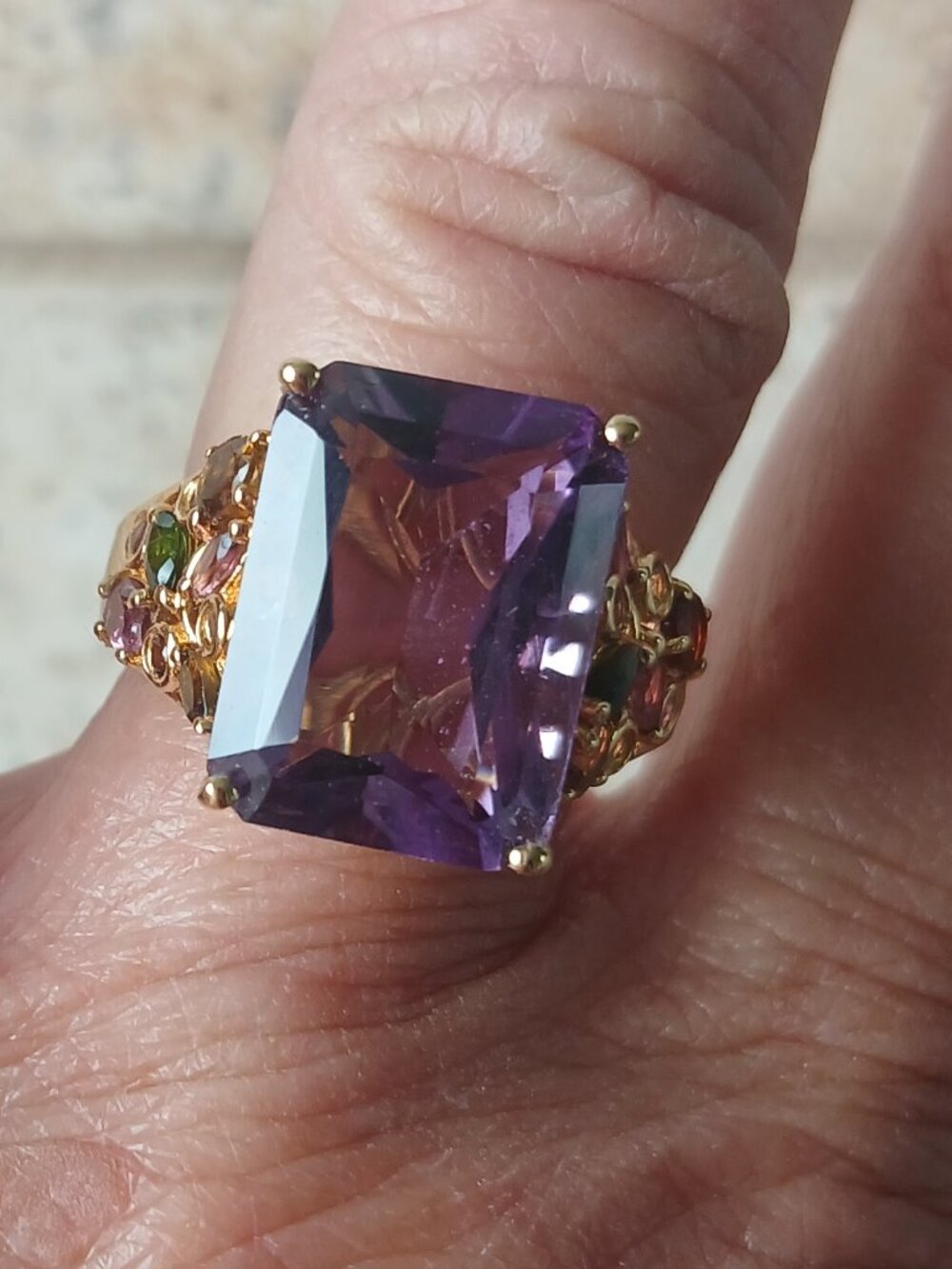 D'Joy Radiant Cut African Amethyst